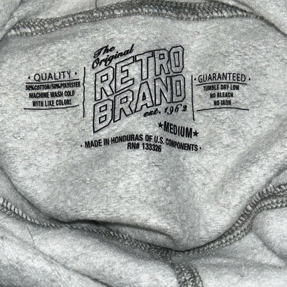 Original Retro Brand Michigan State Spartans Funnel Neck Pullover Sweatshirt - Picture 6 of 6